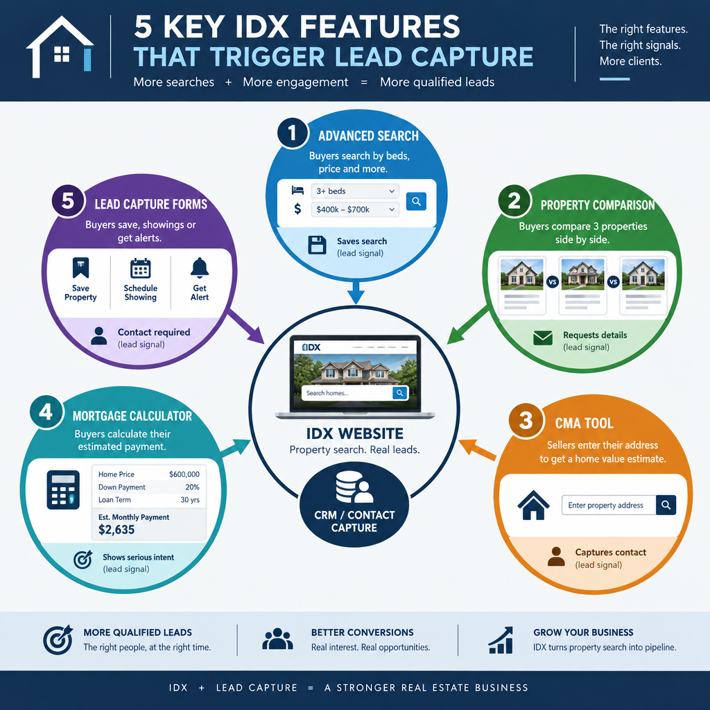 IDX website features and how they drive leads